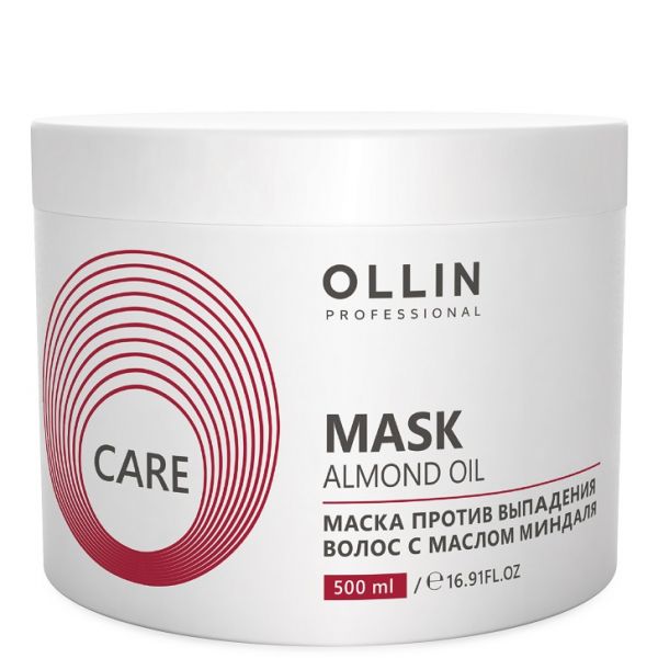 Mask against hair loss Care Almond Oil OLLIN 500 ml